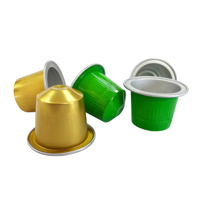 Пищевая продукция Капсула из алюминия для кофе Nespresso Совместимая пустая капсула для консервирования