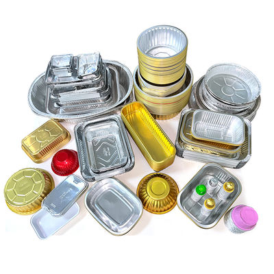 Контейнер из одноразовой алюминиевой фольги для транспортировки продуктов питания