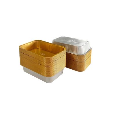 Трей из прямоугольной алюминиевой фольги для упаковки пищевых продуктов