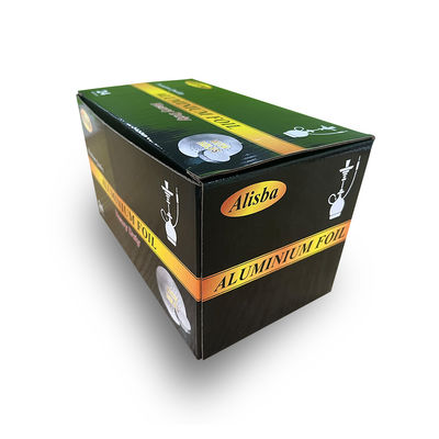 Предварительно отрезанная кальяна Шиша предварительно отрезанная кальяна фольга 360 для курения кальяна с алюминиевой фольгой