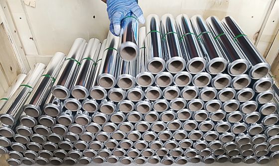 Настраиваемый логотип одноразовый алюминиевый фольга для кухни и волос