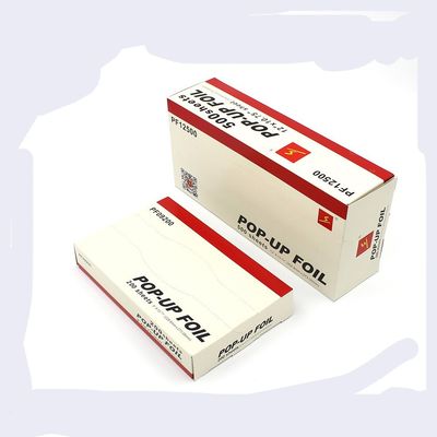 OEM Hair Dressing Алюминиевая фольга для салона волос В рулоне или всплывающем листе