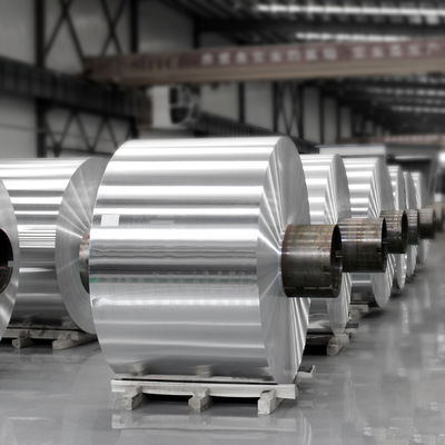 Бумага для упаковки пищевых продуктов 18 микронов Алюминиевая фольга Jumbo Roll с индивидуальной толщиной