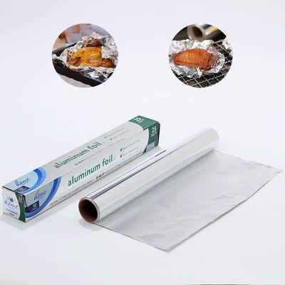 45cm 30m Heavy Duty Safe Food Grade Aluminum Foil Paper Roll для кухни в домашних условиях