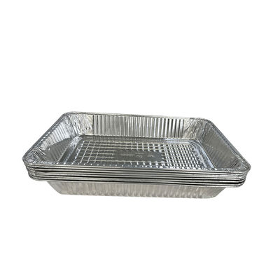 Экологически чистый прямоугольный контейнер из фольги 525*325*75