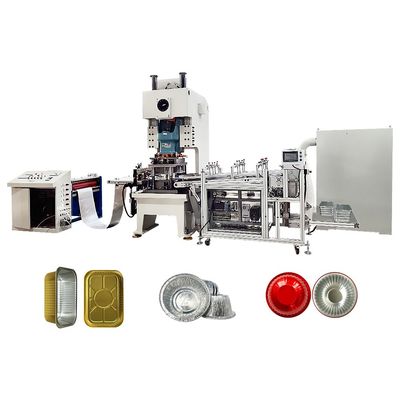 2500mm*1300mm*1600mm Алюминиевая фольга Контейнерная машина для авиационной упаковки продуктов питания