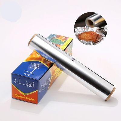 Кухня 75 кв. футов Продовольственная упаковка Catering Алюминиевая фольга рулоны с индивидуальной толщиной