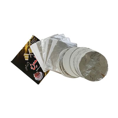 Настраиваемый логотип Shisha алюминиевая фольга рулон для кальяна предварительно вырезанный лист B2B Требования