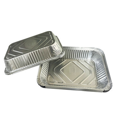 Продовольственная лентовая фольга Поднос Алюминиевая фольга Контейнер фольги для приема пищи Алюминиевые контейнеры