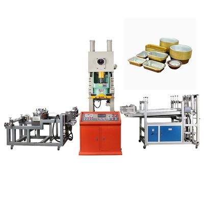 2023 Год круглый Pan Tray Алюминиевая фольга контейнерная машина с деревянным упаковочным материалом