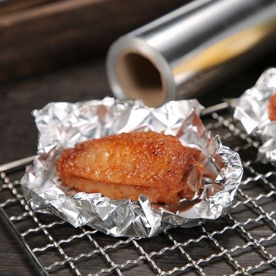 8011 Сплав прямой стандартный алюминиевой фольги для бумаги BBQ ежедневно в индивидуальной длине