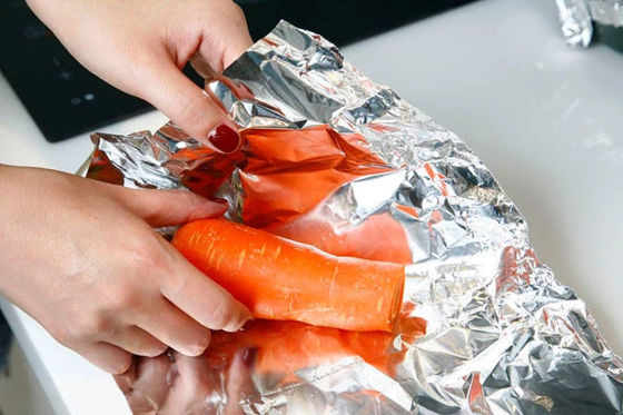 Алюминиевая фольга для обертывания барбекю одноразовая печь печь композитная обработка