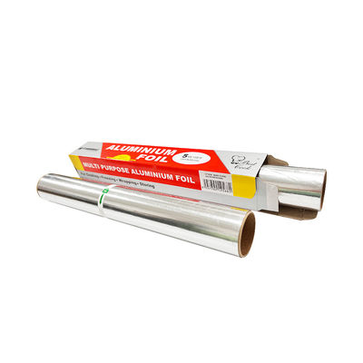Серебряный домашний алюминиевый рулон Кухонная пищевая оберточная бумага с композитной обработкой