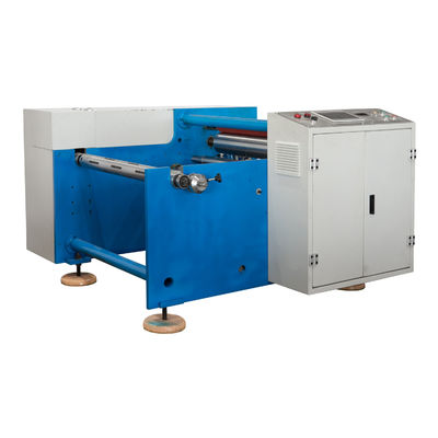 Продовольственная упаковка Полуавтоматическая двойная станция Сцепление пленки Пекарная бумага Алюминиевая фольга Руловая машина для переворачивания