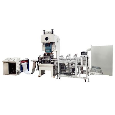 Автоматическая Алюминиевая фольга Контейнер Punch Press Machine с Max.Material шириной 750 мм OEM