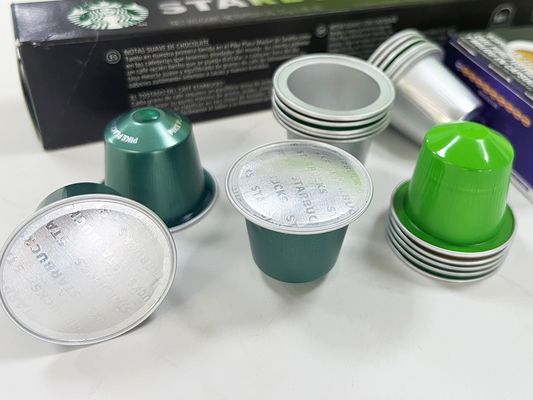 Пищевая продукция Капсула из алюминия для кофе Nespresso Совместимая пустая капсула для консервирования