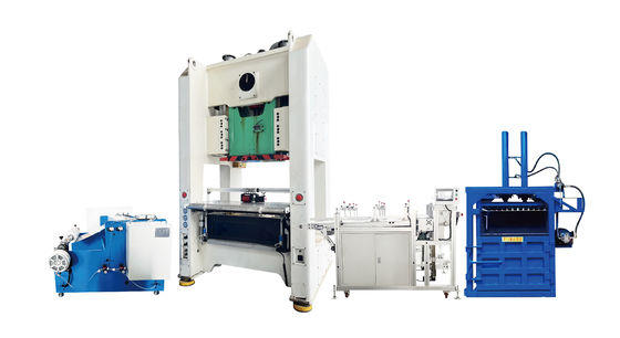 Автоматическая Алюминиевая фольга Контейнер Punch Press Machine с Max.Material шириной 750 мм OEM
