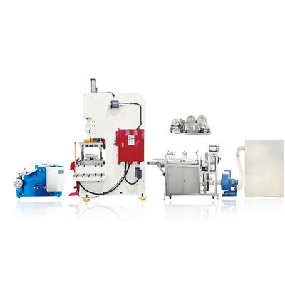 Автоматическая Алюминиевая фольга Контейнер Punch Press Machine с Max.Material шириной 750 мм OEM