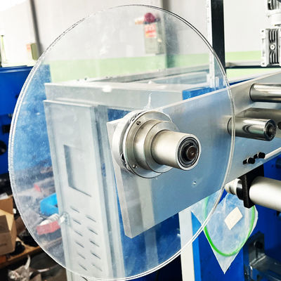 6 спиндов, полностью автоматический ревиндер с пленкой для нарезки алюминиевой фольги без клея