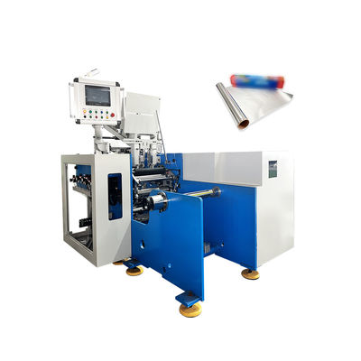 120-450 мм Ширина материала Домашняя алюминиевая фольга рулоны режущая и переворачивающая машина