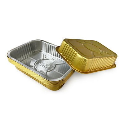 Одноразовая упаковка пищевых продуктов из алюминиевой фольги для удобного выпекания и упаковки