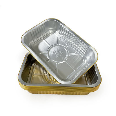 Одноразовая упаковка пищевых продуктов из алюминиевой фольги для удобного выпекания и упаковки